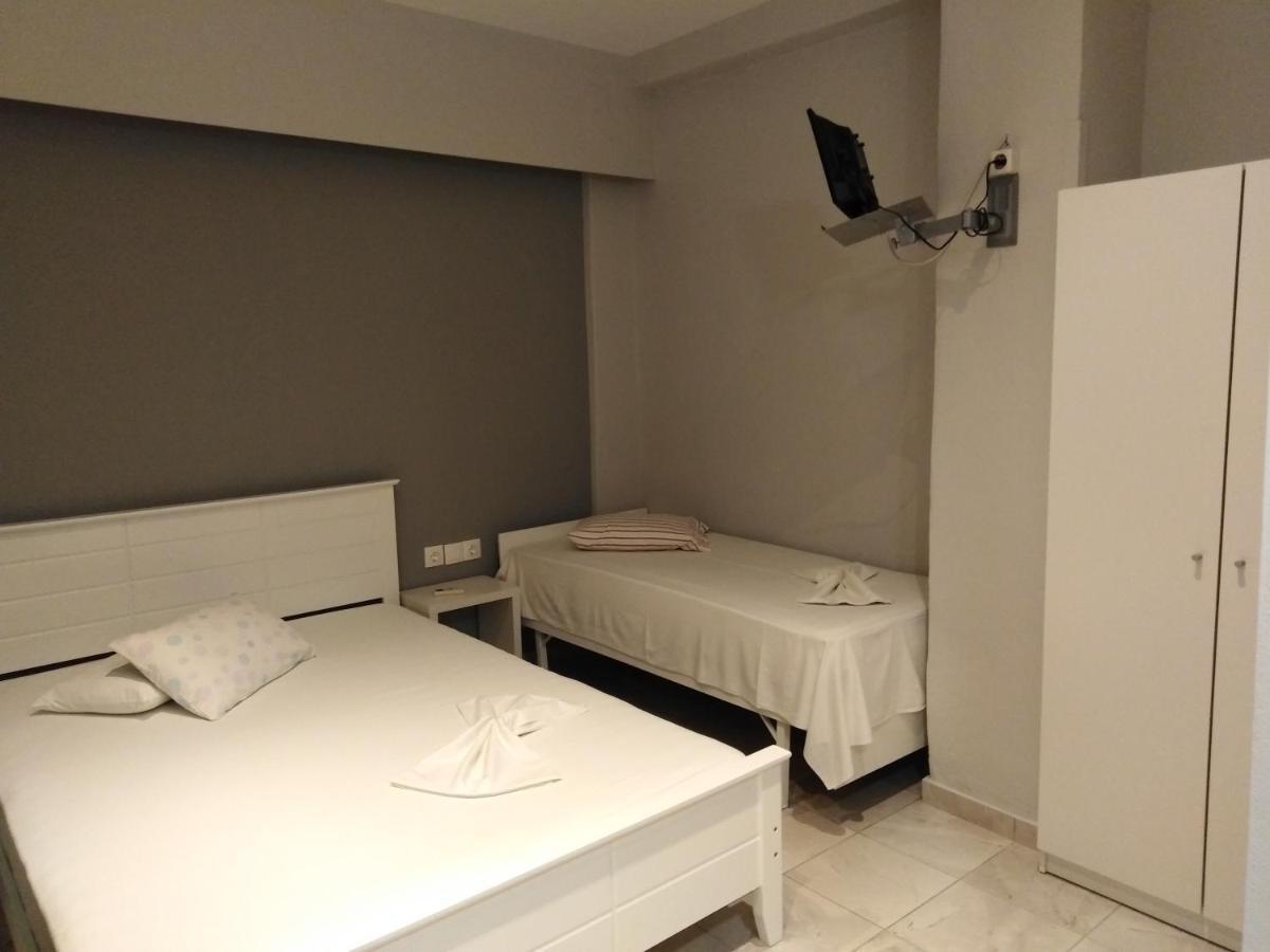 Miltos Rooms Leptokaryá Buitenkant foto