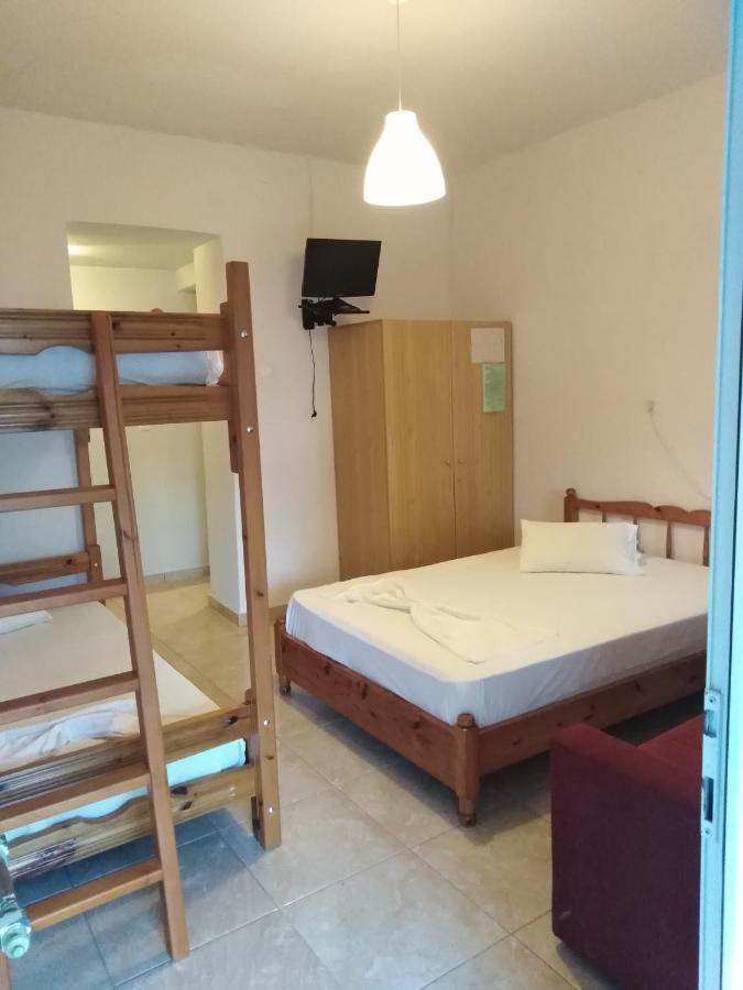 Miltos Rooms Leptokaryá Buitenkant foto