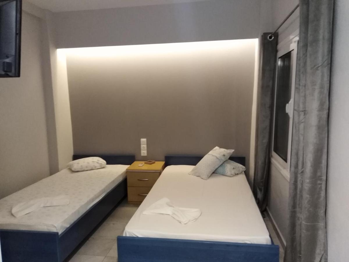 Miltos Rooms Leptokaryá Buitenkant foto