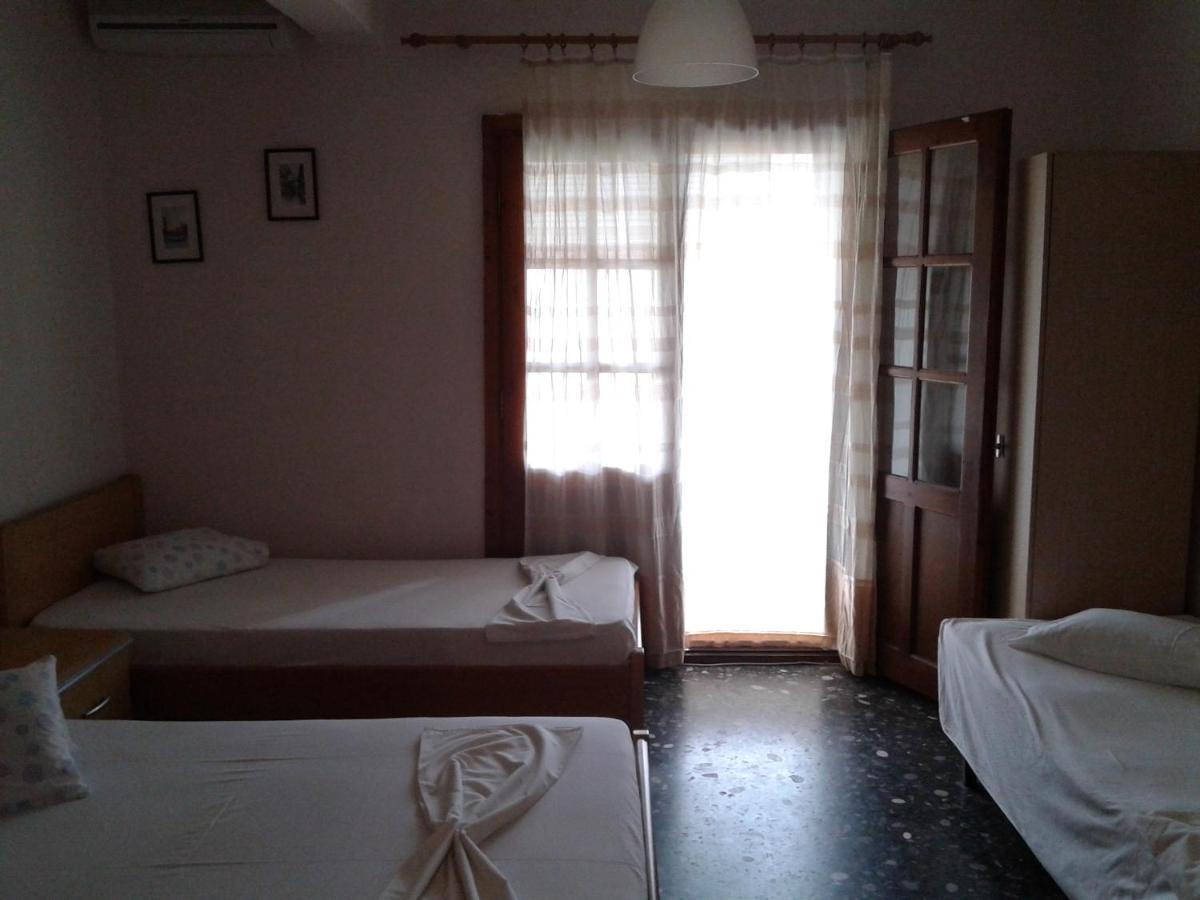 Miltos Rooms Leptokaryá Buitenkant foto