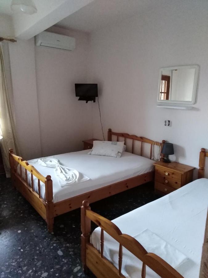 Miltos Rooms Leptokaryá Buitenkant foto